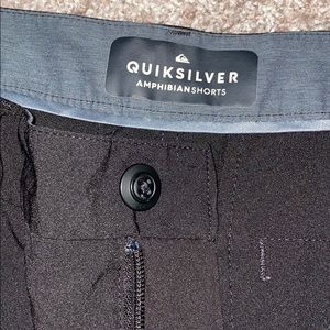Black Quicksliver Amphibian shorts size 32